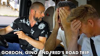 Fred Sirieix Makes Gordon & Gino Listen To His Erotic Music | Gordon, Gino and Fred's Road Trip