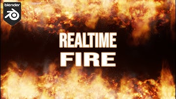 A Different approach to making FIRE in Blender!