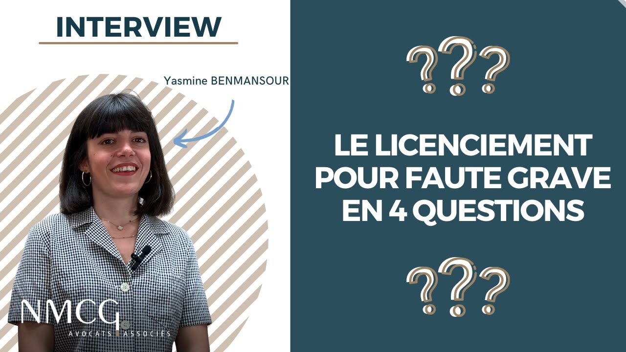 Le licenciement pour faute grave en 4 questions