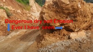 Dangerous soil Erosion in Nepal