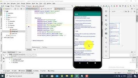 How add scroll view  in android studio?