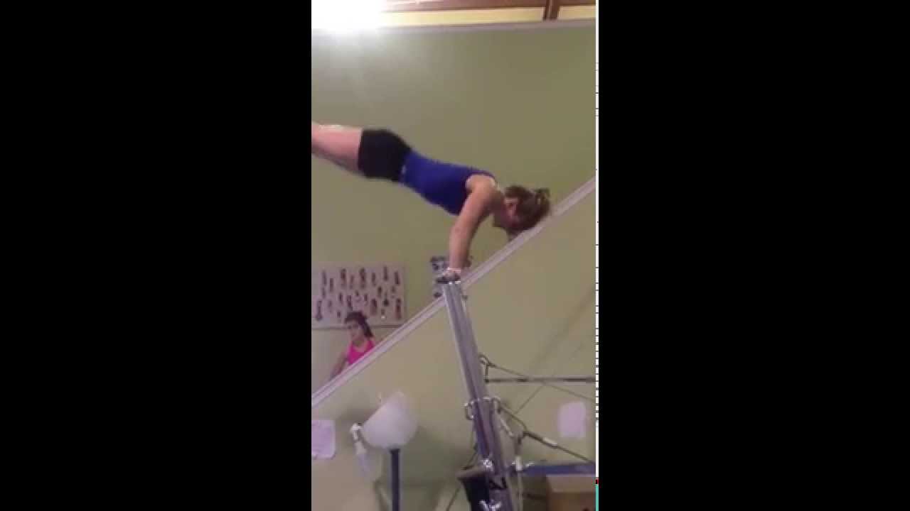 Throwback gymnastic videos(coaching days) Clear Hip Circle 