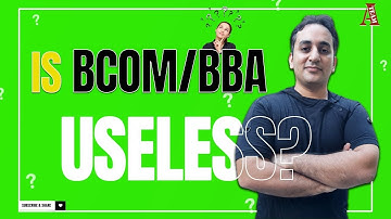 Is BCOM or BBA Useless | Reality Check | #graduation (2023)