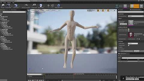 UE4 Mocap Testing with Kinect v1