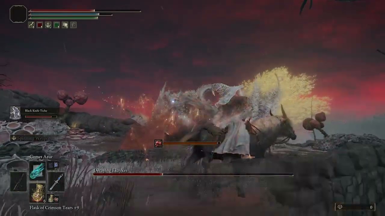 Elden Ring - Decaying Ekzykes - Boss Fight (Magic Build)