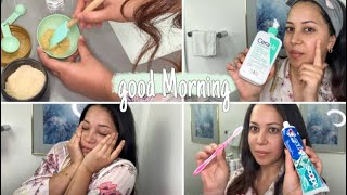 روتيني الصباحي للعناية بالبشرة| morning skincare routine