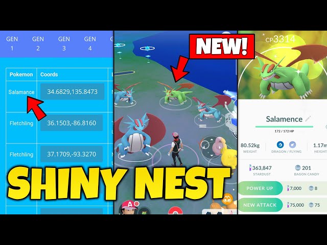 Pokemon Go Shiny Unown Nest Coordinates Tracker  Get Unlimited Shiny Unown  in Pokemon Go 