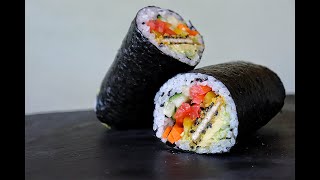 How to make a sushi burrito