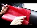Film roll voiture autocollants fibre de carbone vinyle voiture  moto