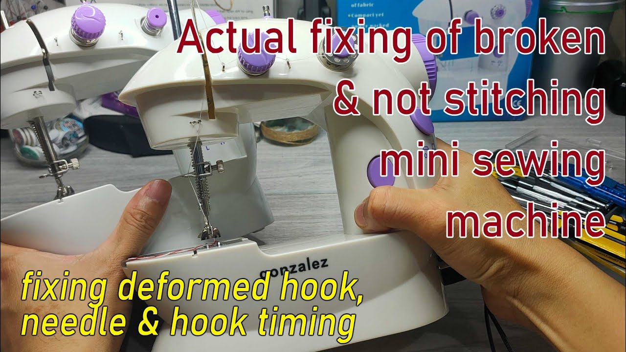 Mini Sewing Machine Bobbin Threading Problem? Bobbin threading