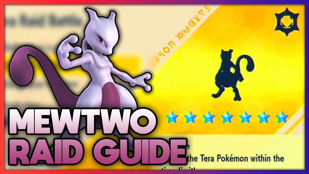 How to beat Mewtwo Tera Raid in Pokemon Scarlet and Violet