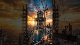 High-rise building construction ⚡📌