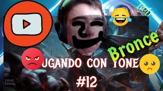 Viendo una peli del copon y Jugando con Yone en bronze EUW #12