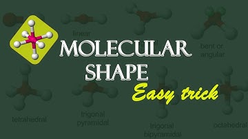 Trick to learn shapes of molecules | Geometry of molecules | VSEPR Theory