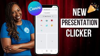 Presentation Clicker App Inside Canva | Canva Tutorial screenshot 2