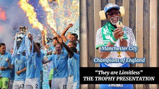 Manchester City vs West Ham | The Trophy Presentation “They are limitless” 🏆🔨