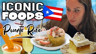 Iconic Foods of Puerto Rico Feat Mofongo, Soffrittos, Daiquiris, Dulce De Leche, Churrasco, & More