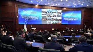 Расширенное заседание Совета безопасности при Президенте Узбекистана