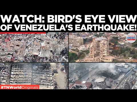 VENEZUELA EARTHQUAKE: Shocking Aerial Footage Exposes Total Devastation Across La Guaira