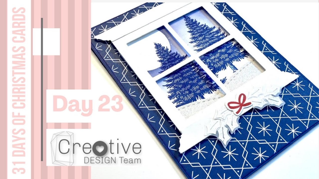 Day 23 of The 31 Days of Christmas // Silent Night Window Scene