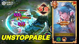 Allain Solo Ranked Extremely Hard Match!! - Best Build Allain - Honor Of Kings
