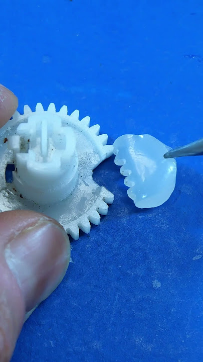 Easy Way to Fix Plastic Gears!  #gear #repair #plastic