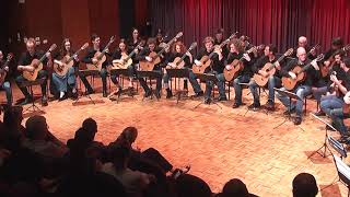 "Rumba Flamenca" by Gareth Koch - Riverside Guitar Ensemble and Open Conservatorium Guitar Ensemble