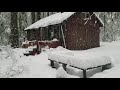 Our Little Cabin in a Winter wonderland