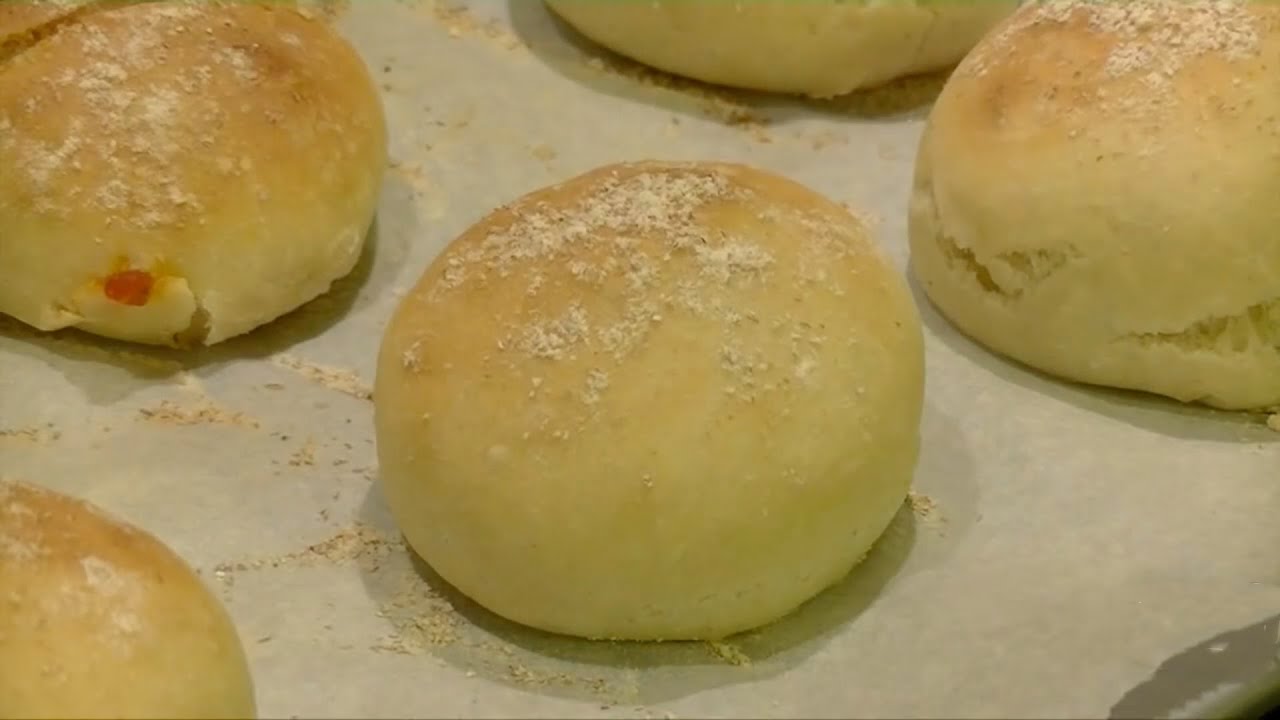 Bollos de Pan Rellenos de Chocolate, Queso y Chorizo, muy sabrosos | PAN para PRINCIPIANTES #169#