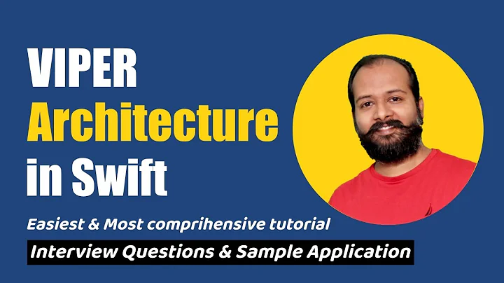 VIPER Architecture in iOS (Swift)