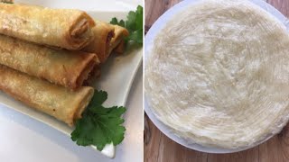 طريقة عمل البوريك الليبي   (Libyan Boreek (Spring Rolls