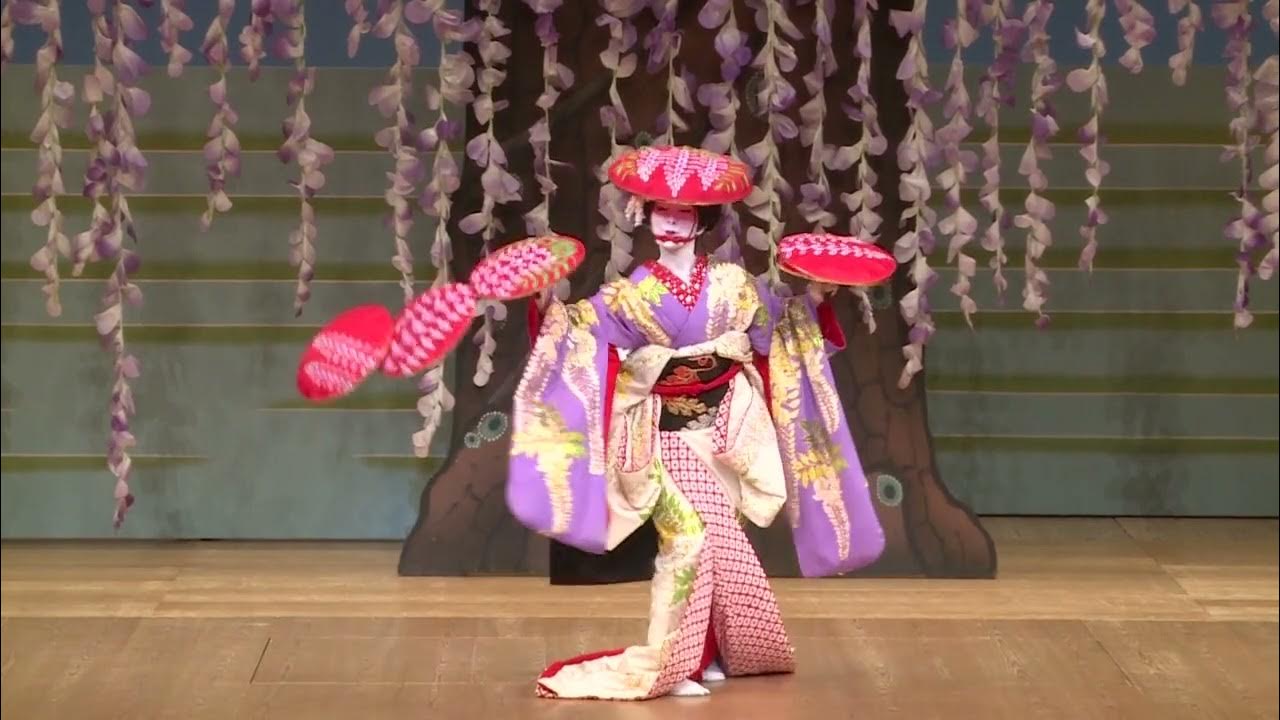 日本舞踊「藤娘」60秒ダイジェスト YouTube