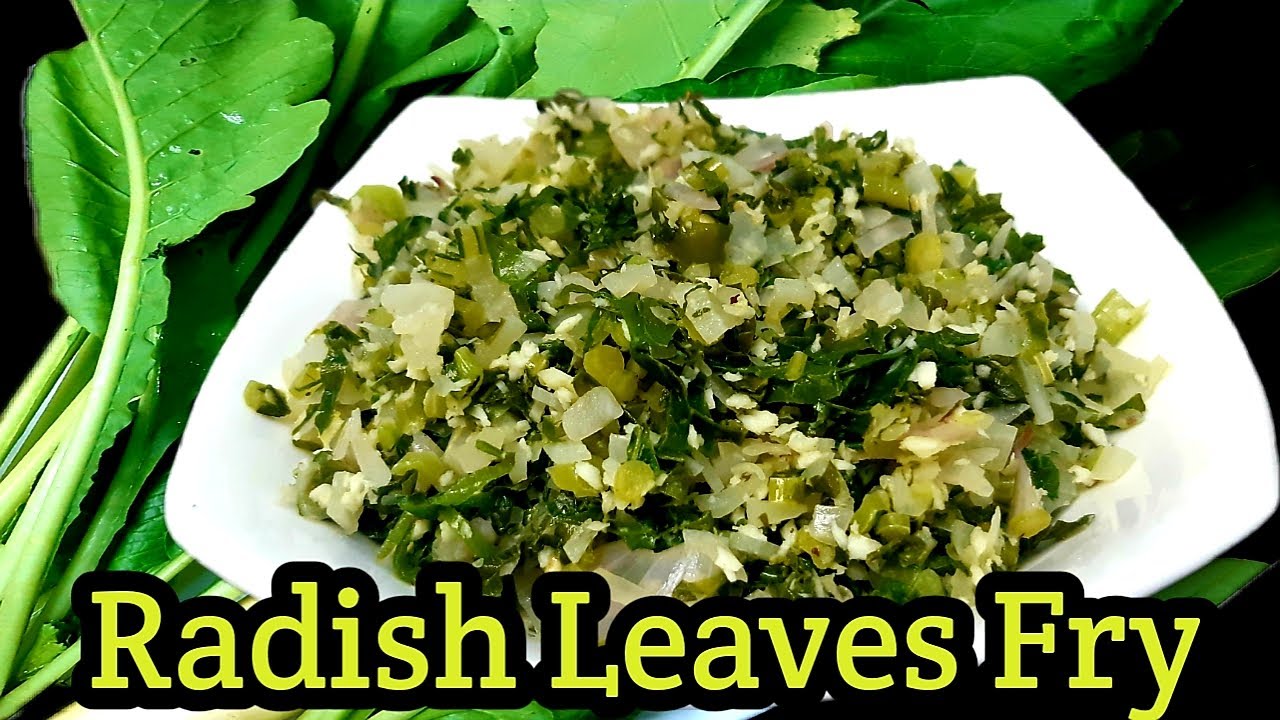 Radish Leaves Stir Fry റാഡിഷ് ഇല / മുളളങ്കി ഇല തോരൻ Radish Leaves