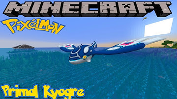 HOW TO FIND PRIMAL KYOGRE IN PIXELMON REFORGED - MINECRAFT GUIDE - VERSION 9.0.7