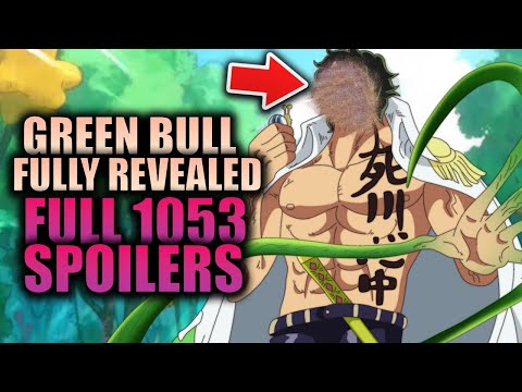 ADMIRAL GREEN BULL FULLY REVEALED / One Piece Chapter 1053 Spoilers