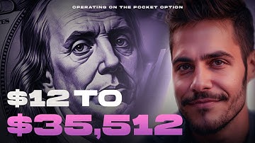 $ 12 tot $ 35.512 op Pocket Option | De SCHOONSTE manier om SNEL te winnen met binaire opties, zo...