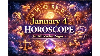 January 4 Horoscope 🔮 Powerful Astrology Forecast for All Zodiac Signs | Love, Money & Destiny
