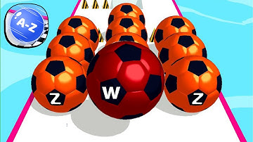 A-Z Run - All Levels Gameplay Android, iOS ( Level 3424 - 3436 )