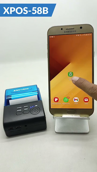Koneksi Printer Bluetooth XPOS-58B Pada Aplikasi Loyverse
