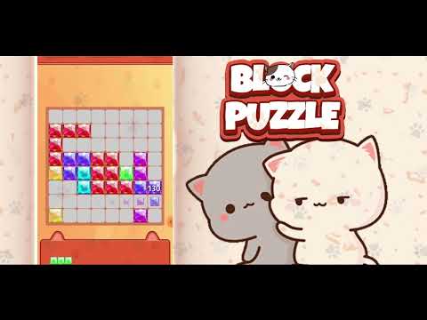 Block Puzzle Jewel Crystal Cat