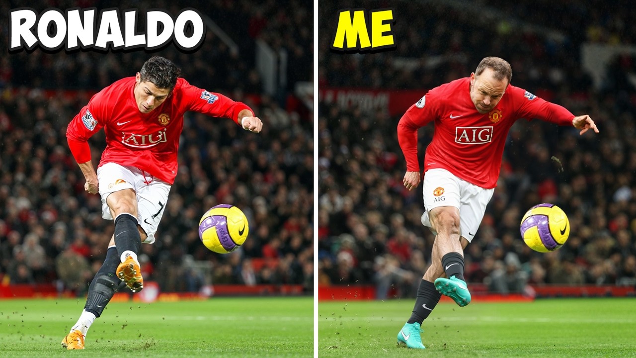 I Recreated Ronaldo's Most Iconic Goals