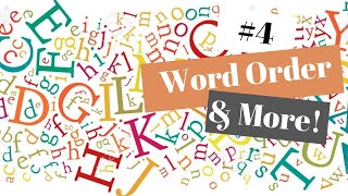 Learn English تعلم الانجليزية | Unlock 1 | Lesson 4 Word Order, Capitalization and Commas