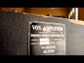 U2 Bad studio cover JMI 1963 Vox ac30