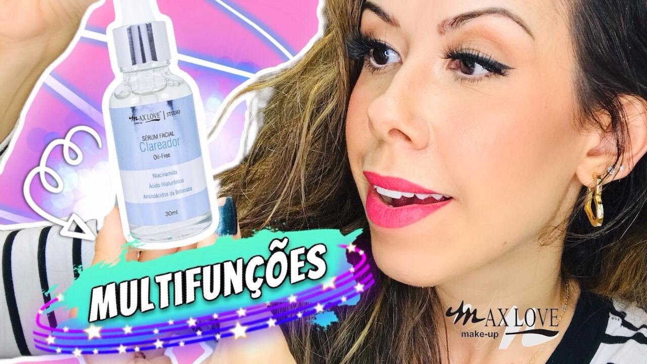 Sérum Clareador Max Love Antes E Depois SÉRUM FACIAL CLAREADOR MAX LOVE | FAZ TUDO ISSO ? - YouTube