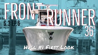 Front Runner Boats 36'  Sea Trial & Walkthrough