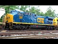 BNSF Train Coming At You! CP Train Overhead View w DPU Alright! New CSX AC44CM Engine! + More Trains