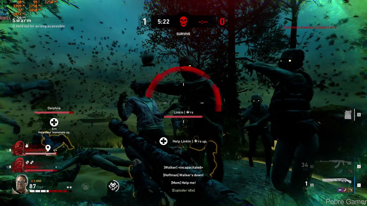 [Beta] Back 4 Blood - Gameplay PVP / RX 570 4GB + Ryzen 1700