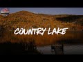 Country lake  morning country music