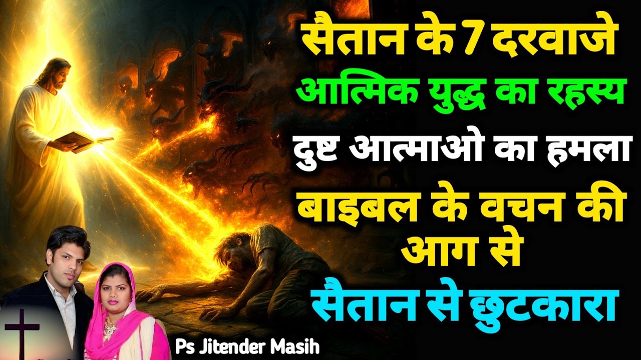 दुष्ट आत्माओं के आने के 7 दरवाज़े - इन 7 वचनों से तुरंत बंद करो | Spiritual Attack | Jitender Masih