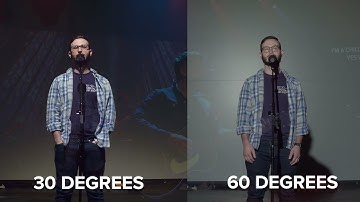 Church Lighting - Where to hang your stage lights for perfect, shadow free light.